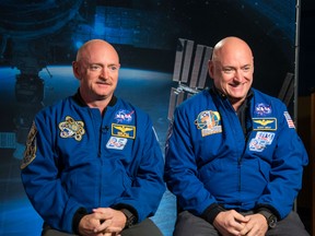 Twin astronauts, Mark Kelly (L) and Scott Kelly (R) participated in NASA's Twin study. Scott travelled to space for a year while Mark stayed back on Earth as a control subject.