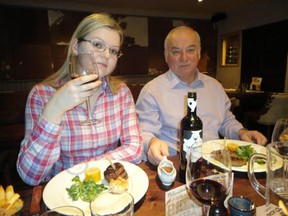 Sergei Skripal and his daughter, Yulia.