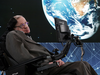Physicist Stephen Hawking at One World Observatory on April 12, 2016 in New York City.