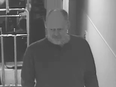 A Sept. 28, 2017 security camera image of Stephen Paddock at the Mandalay Bay hotel in Las Vegas.