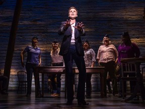 Jenn Colella and the cast from Come From Away are shown in this undated handout photo.
