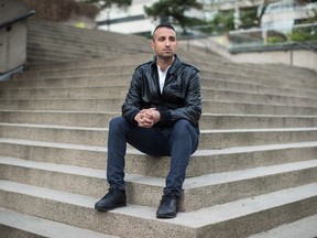 Mehran Seyed-Emami, whose mother Maryam Mombeini was prevented from leaving Iran with her sons after her husband and their father, Kavous Seyed-Emami, died in an Iranian jail, poses for a photograph in Vancouver, B.C., on Wednesday March 21, 2018. His father, an Iranian-Canadian professor died in an Iranian jail after being accused of spying.