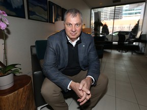 CFL commissioner Randy Ambrosie poses for a portrait in Winnipeg on March 20.