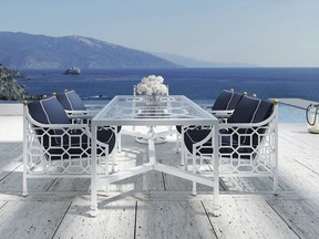 The Barclay Butera Outdoor Collection for Castelle is handcrafted to capture luxury, sophistication and designer chic.