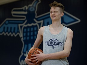 Max Petryk, 16, a Grade 11 honour student at Ross Sheppard in Edmonton, has built 
his own computer and has volunteered to help several community charities.