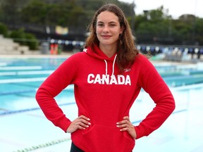 Penny Oleksiak swims twice on Thursday morning (Wednesday night in Canada) in the heats for the women's 200-metre freestyle and the 100-metre butterfly on Day 1 of Commonwealth Games competition in Australia.