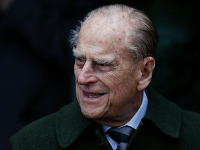 Queen Elizabeth II's 96-year-old husband Prince Philip was admitted to hospital in London on April 3, 2018, for planned surgery on his hip, Buckingham Palace said in a statement.