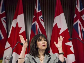 The Ontario government attempted to keep her "out of the picture" with regard to questionable accounting practices and budgeting, says the provincial auditor general, Bonnie Lysyk, seen in a file photo from 2016.