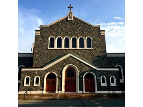 St. Agnes Church was one of two Catholic churches in the Nova Scotia capital that were hit with obscene graffiti overnight on Saturday.