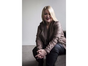 Jann Arden poses for a portrait in Toronto on Thursday, March 3, 2016. Words of wisdom attributed to Canadian singer-songwriter Arden have made it into the new book by former FBI Director James Comey.