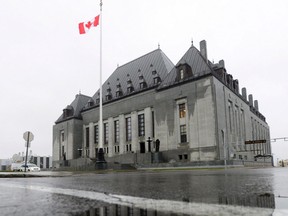 The Supreme Court of Canada is shown in Ottawa on November 2, 2017. Canada’s top court is issuing new guidelines on how international custody disputes should be judged, saying “all relevant circumstances” should be taken into account when deciding what country a child should live in.