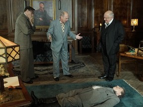 A scene from Armando Iannucci's satire The Death of Stalin.