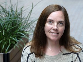 Associated Press editor Stephanie Mullen poses for a photo in San Francisco on Tuesday, April 17, 2018. The Associated Press has named Mullen, a journalist with more than two decades of experience leading photographers, as deputy director of storytelling and photography for the U.S. West. The appointment was announced Friday, April 27, 2018, by Anna Johnson, the AP's news director for the West region.