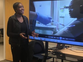 Edmonton's Revée Agyepong is the first sickle-cell anemia patient in Canada to be essentially cured of the disease, thanks to a stem cell treatment from her sister. Deanna Montalvo