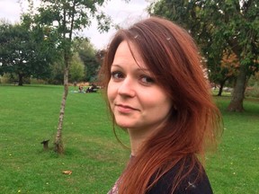An image of the daughter of former Russian Spy Sergei Skripal, Yulia Skripal, taken from Yulia Skipal's Facebook account on Tuesday March 6, 2018.