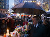 Mayor John Tory attends a vigil for victims of the Toronto van attack on April 24, 2018.