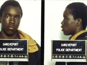 These undated arrest photos made available by the Shreveport Police Department show Corey Williams under arrest. Defense attorneys are urging the nation's highest court to throw out a case in which they claim Louisiana prosecutors withheld evidence that an intellectually disabled 16-year-old boy falsely confessed to killing a pizza deliveryman in 1998. (Shreveport Police Dept. via AP)