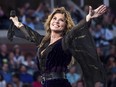 Shania Twain performs at the opening night ceremony of the U.S. Open tennis tournament at the USTA Billie Jean King National Tennis Center on Monday, Aug. 28, 2017, in New York.