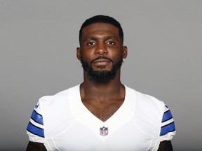 FILE - This is a 2017 file photo showing Dez Bryant of the Dallas Cowboys NFL football team. The Cowboys have released Dez Bryant, deciding salary cap relief with the star receiver's declining production outweighs the risk of him returning to All-Pro form with another team. Cowboys owner and general manager Jerry Jones said in a statement Friday, April 13, 2018,  it wasn't an easy decision, but was what the organization believes is in its best interest. (AP Photo/File)