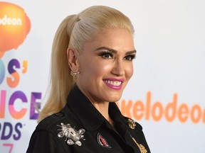 FILE - In this March 11, 2017 file photo, Gwen Stefani arrives at the Kids' Choice Awards in Los Angeles. Stefani is the latest superstar to ink a deal for a series of regularly scheduled shows in Las Vegas. Caesars Entertainment on Tuesday announced Stefani will kick off a residency at the Planet Hollywood casino-resort in June.