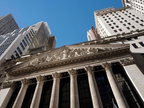 FILE- This Dec. 21, 2016, file photo show the New York Stock Exchange. The U.S. stock market opens at 9:30 a.m. EDT on Tuesday, April 3, 2018.