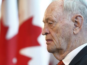 The Right Honourable Jean Chretien, former Prime Minister of Canada, in Ottawa Ontario Monday Sept 25, 2017.