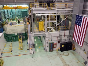 FILE - This Nov. 14, 2017, file photo, provided by the Idaho National Laboratory shows the Idaho National Laboratory Transient Reactor Test Facility in Idaho Falls, Idaho. Federal officials say there are no injuries at the nuclear facility in eastern Idaho following the release of radioactive material from a ruptured 55-gallon (208-liter) barrel inside a containment structure. The U.S. Department of Energy in a statement Thursday, April 12, 2018, says the breach occurred late Wednesday at the 890-square-mile (2,305-square-kilometer) site that includes the Idaho National Laboratory.