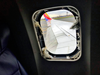 The window that was shattered after a jet engine of a Southwest Airlines airplane blew out at altitude, resulting in the death of a woman who was nearly sucked out.