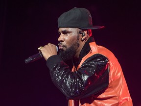 R. Kelly performs in concert at Barclays Center on September 25, 2015.