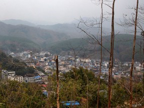 This March 16, 2018 photo, shows Laiza, a small town along the Chinese border and the headquarter of the Kachin Independence Army in northern Myanmar. While the world is focused on attacks on Myanmar's Rohingya Muslims, a civil war rages, pitting government forces against another of the country's minorities, the Kachins, mostly Christian. It's one of the longest-running wars on Earth, and it has intensified dramatically in recent months, with at least 10,000 people been displaced since January alone, according to the United Nations.