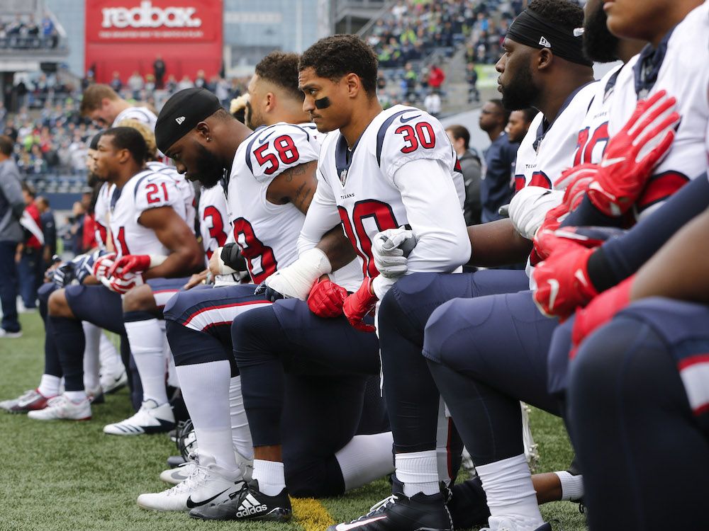 No Cincinnati Bengals kneel for national anthem