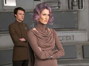 The great Laura Dern as Vice Admiral Holdo in Star Wars: The Last Jedi.