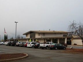 The terminal at Redding Municipal Airport, California.