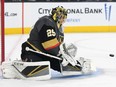 Marc-Andre Fleury's stellar play has carried the expansion Vegas Golden Knights to the brink of a stunning appearance in the Stanley Cup final.