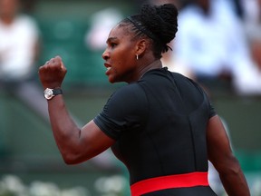 Serena Williams lost the first set of her second-round match against Ashleigh Barty of Australia at the 2018 French Open on Wednesday.