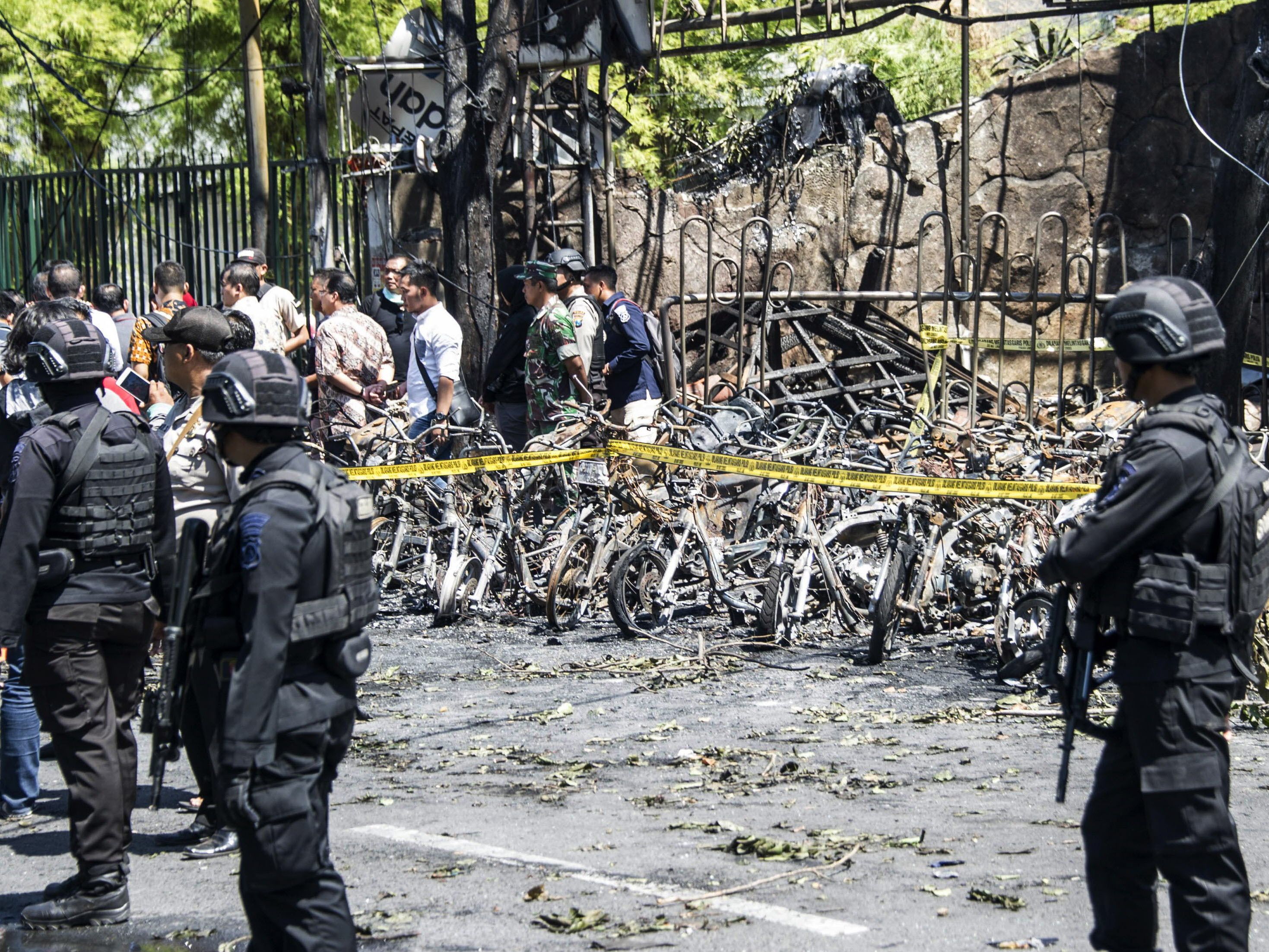 'Barbaric': Family Of Six Suicide Bombers Attacks Three Indonesia ...