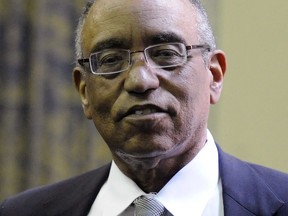 In this Thursday, May 3, 2018 photo, U.S. District Judge Myron Thompson, who helped plan a tribute to unknown civil rights pioneer Bruce Carver Boynton, speaks in his courtroom in Montgomery, Ala. Boynton's arrest for sitting in the white section of a segregated bus station restaurant in 1958 led to a Supreme Court decision and inspired the Freedom Rides movement.