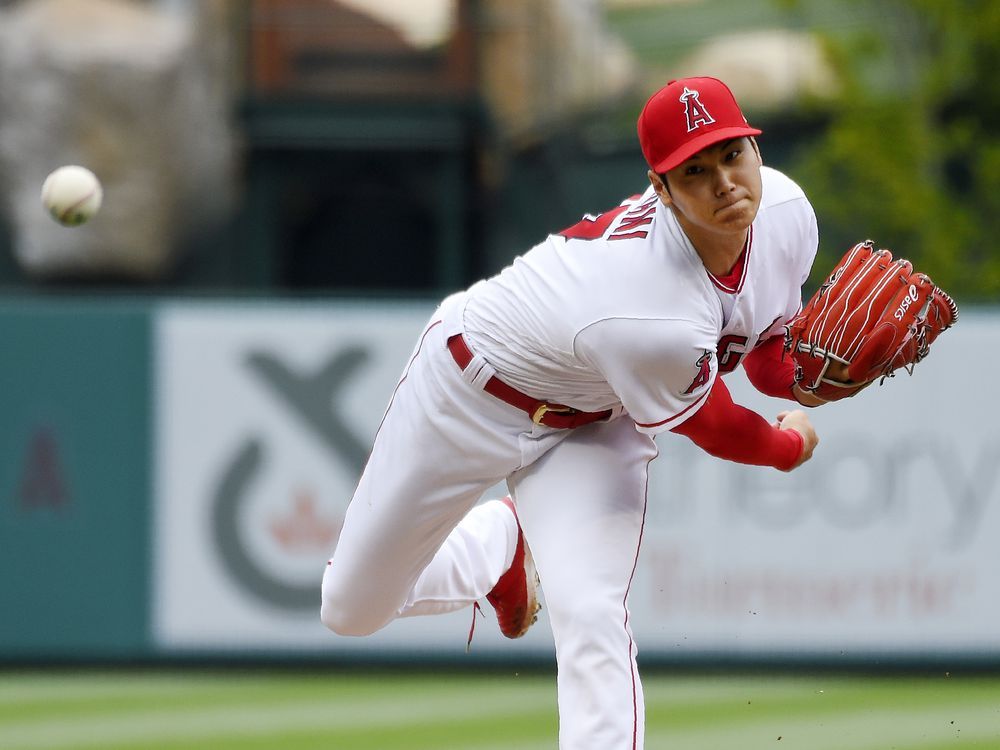 Shohei Ohtani stops Angels skid with 110-pitch win 