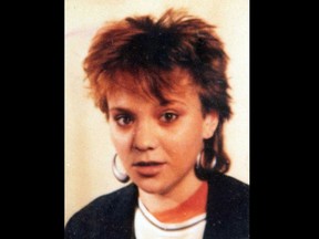 This is an undated handout photo issued by the Police Service of Northern Ireland of Inga Maria Hauser. Police in Northern Ireland have arrested two men in the death of a German backpacker 30 years ago, after much-publicized appeals on the anniversary of the teenager's death yielded a break in one of the region's most notorious unsolved murders, it was reported on Monday, May 21, 2018. (PSNI/via AP)