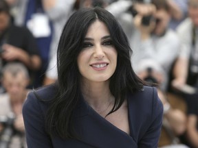 Director Nadine Labaki poses for photographers during a photo call for the film 'Capharnaum' at the 71st international film festival, Cannes, southern France, Friday, May 18, 2018.