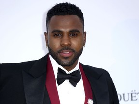 Singer Jason Derulo poses for photographers upon arrival at the amfAR, Cinema Against AIDS, benefit at the Hotel du Cap-Eden-Roc, during the 71st international Cannes film festival, in Cap d'Antibes, southern France, Thursday, May 17, 2018.