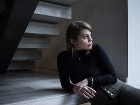 Beatrice Martin, whose stage name is Coeur de Pirate, poses for a portrait in Toronto on Thursday, March 1, 2018.