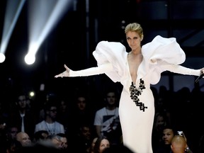 Celine Dion performs "My Heart will Go On" at the Billboard Music Awards at the T-Mobile Arena in Las Vegas on May 21, 2017. Celine Dion has released a new song and music video for the "Deadpool 2" soundtrack that combines heart and humour. "Ashes" starts off on a sombre note, with the Quebec native singing at Caesars Palace in Las Vegas about dreams going up in smoke.