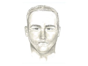 A composite sketch of the suspect in a series of recent sexual assaults is shown in this image provided by Surrey RCMP.