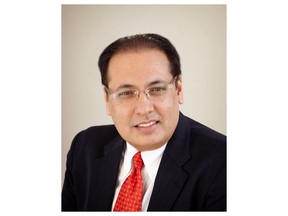 Naveed Anwar is seen in this undated handout photo. A tax consultant with a master's degree in political science has been acclaimed as the new leader of the Saskatchewan Liberal Party. Naveed Anwar takes over from Tara Jijian, who had been serving as interim leader since the fall of 2017.