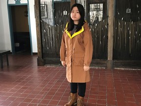 Vivian Xie, 13, is seen in this undated handout photo.