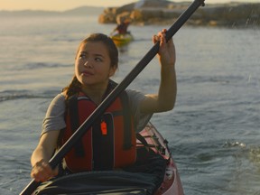 A scene from Kayak To Klemtu.