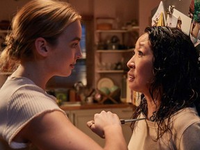 Jodie Comer, Sandra Oh. Fabulous.