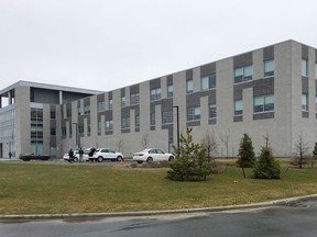 The centralized Public Service Pay Centre is shown in Miramichi, N.B., on Friday, May 4, 2018.