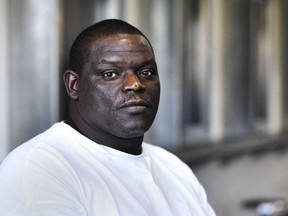 In this Sept. 2016 file photo, David Robinson poses for a portrait in the visiting area inside Jefferson City Correctional Center in Jefferson City, Mo.